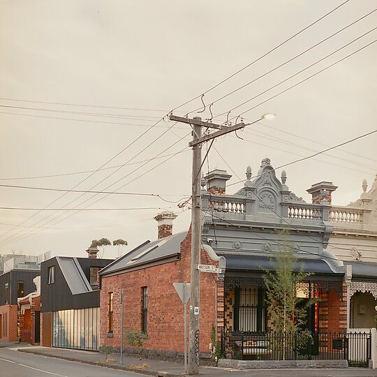 Interior photograph of House B by Pier Carthew