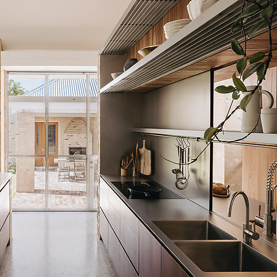 Interior photograph of House in the City by Christopher Morrison