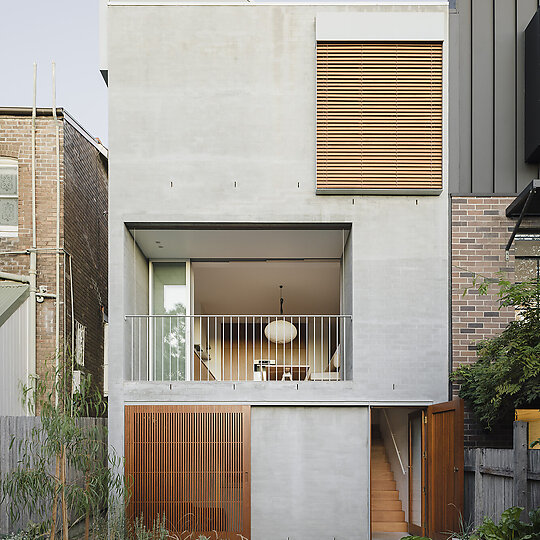 Interior photograph of Randwick House by Clinton Weaver