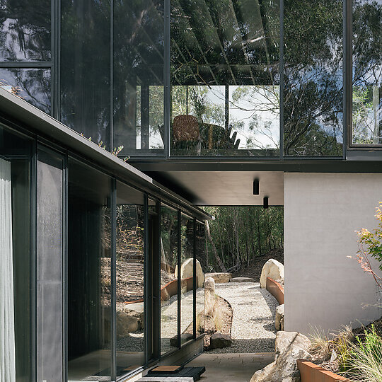 Interior photograph of Taroona House by Thurston Empson