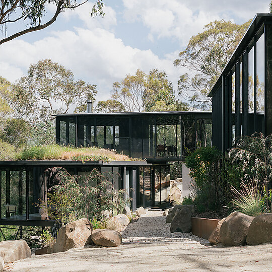 Interior photograph of Taroona House by Thurston Empson