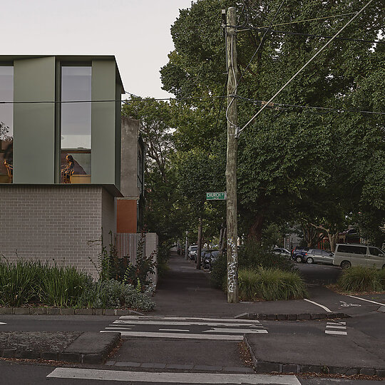 Interior photograph of Six-Ways House by Derek Swalwell