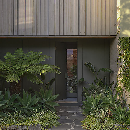 Interior photograph of Six-Ways House by Derek Swalwell