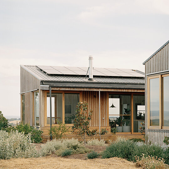 Interior photograph of Heather's House by Rory Gardiner