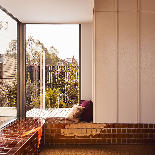 Interior photograph of Smith House by  Martina Gemmola