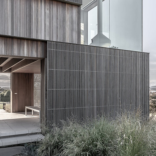 Interior photograph of Bermagui Beach House Landscape Design by Jack Mounsey