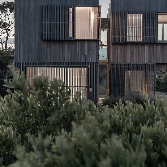 Interior photograph of Bermagui Beach House Landscape Design by Jack Mounsey