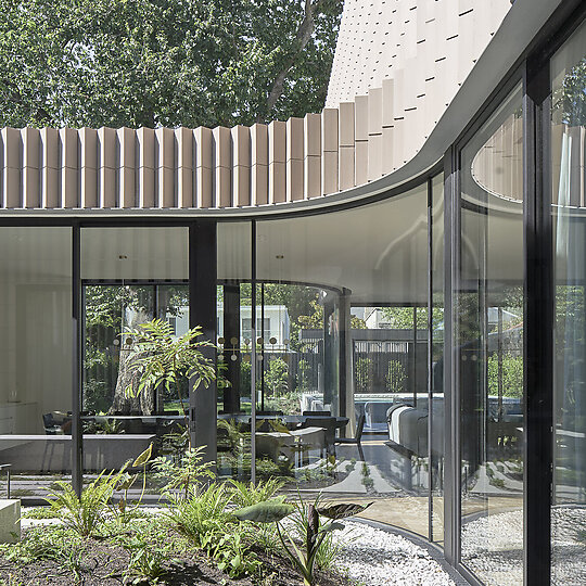 Interior photograph of Peak House by Peter Clarke Photography