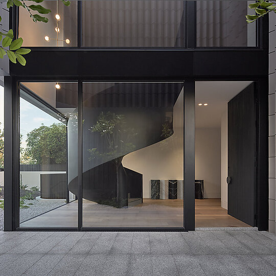 Interior photograph of Peak House by Peter Clarke Photography