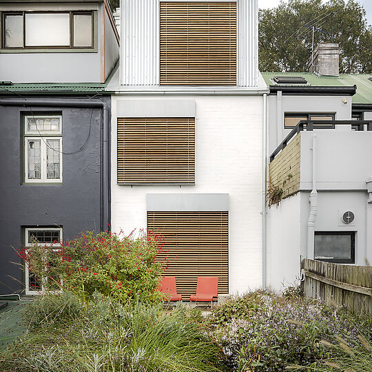 Interior photograph of Redfern House by Clinton Weaver