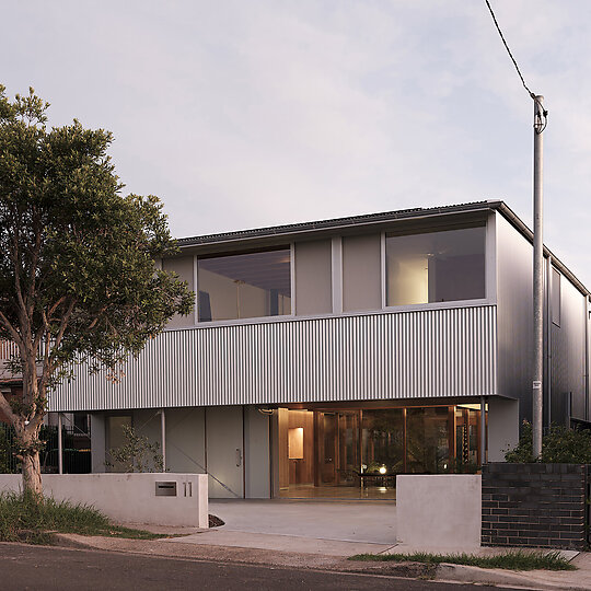 Interior photograph of Shed House by Tom Ferguson