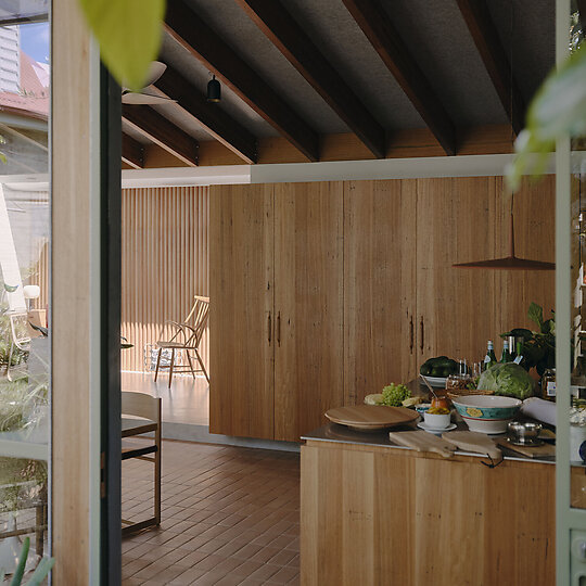 Interior photograph of Bob's Bungalow by Tom Ross