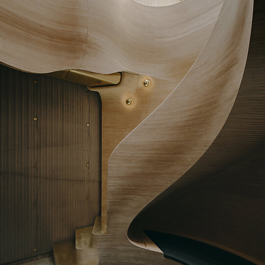 Interior photograph of Northcote House by Tom Ross