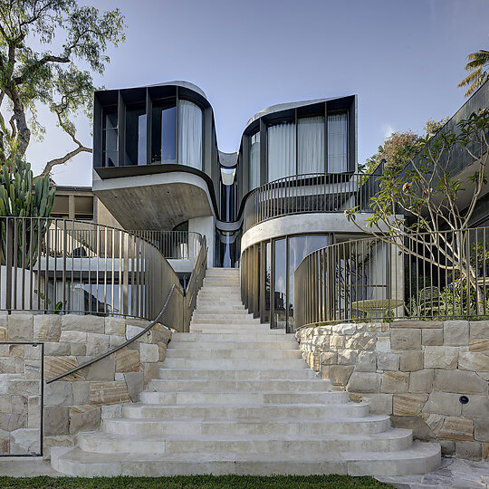 Interior photograph of Birchgrove House by Brett Boardman