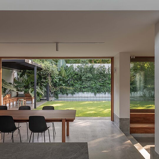 Interior photograph of BARDON TREETOP HOUSE by CATHY SCHUSLER