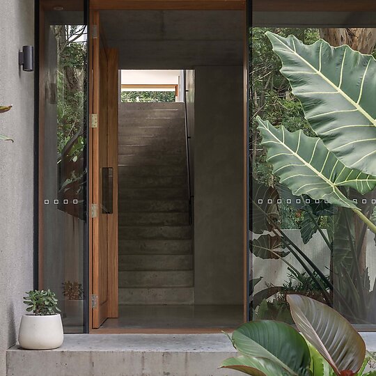 Interior photograph of BARDON TREETOP HOUSE by CATHY SCHUSLER