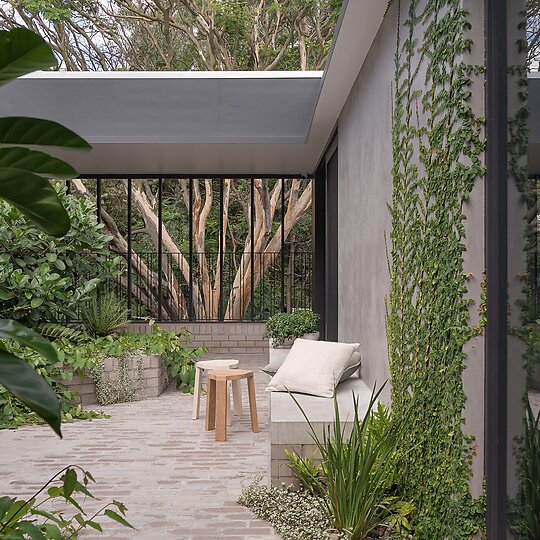 Interior photograph of BARDON TREETOP HOUSE by CATHY SCHUSLER