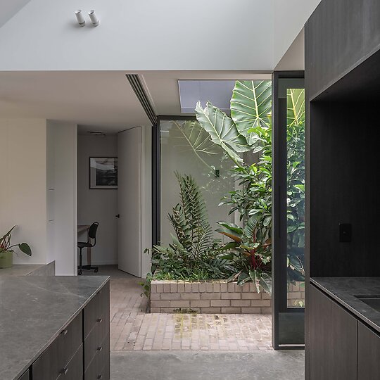 Interior photograph of BARDON TREETOP HOUSE by CATHY SCHUSLER