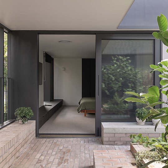 Interior photograph of BARDON TREETOP HOUSE by CATHY SCHUSLER