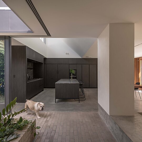 Interior photograph of BARDON TREETOP HOUSE by CATHY SCHUSLER