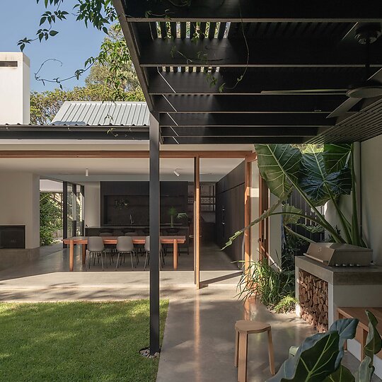 Interior photograph of BARDON TREETOP HOUSE by CATHY SCHUSLER