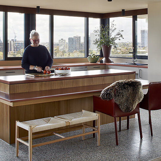 Interior photograph of Beaconsfield Parade Accessible Apartment by tatjana plitt