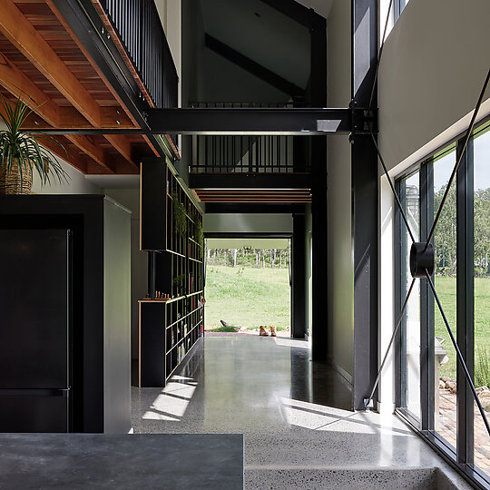 Interior photograph of Coulson Creek Shed by Christopher Frederick Jones