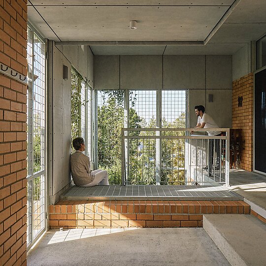 Interior photograph of Sidney House by ANDY MACPHERSON