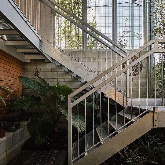 Interior photograph of Sidney House by ANDY MACPHERSON