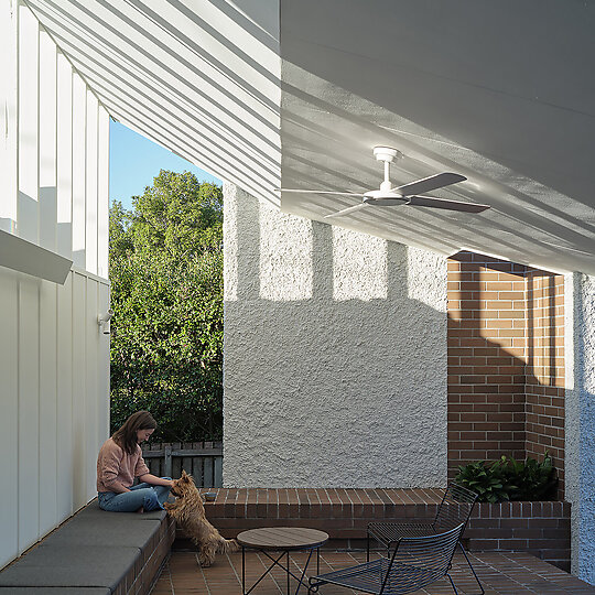 Interior photograph of Surrey Hills Residence by Christopher Frederick Jones