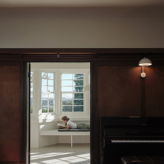 Interior photograph of Surrey Hills Residence by Christopher Frederick Jones