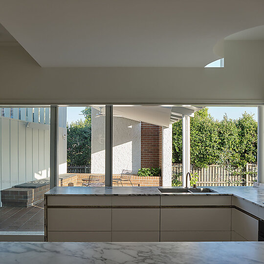 Interior photograph of Surrey Hills Residence by Christopher Frederick Jones