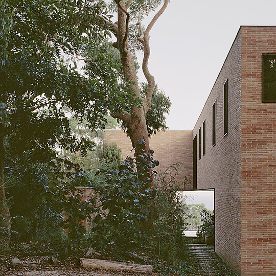 Interior photograph of Maitland Bay House by Rory Gardiner