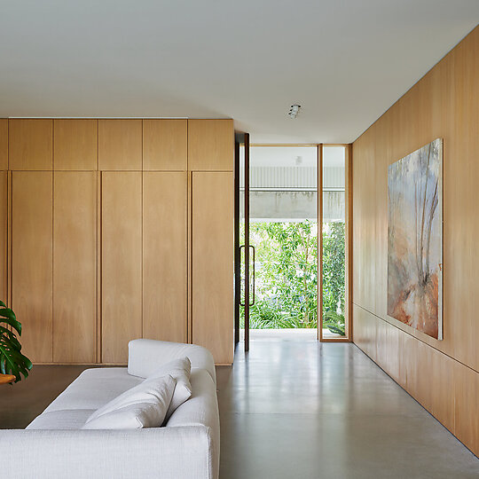 Interior photograph of Long Reef House by Clinton Weaver