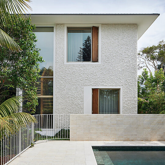 Interior photograph of Long Reef House by Clinton Weaver