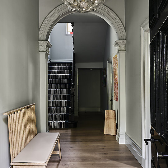 Interior photograph of Butterfly House by Tom Blachford