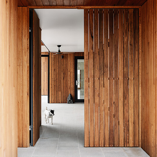 Interior photograph of Huff’n’Puff Haus by Marnie Hawson