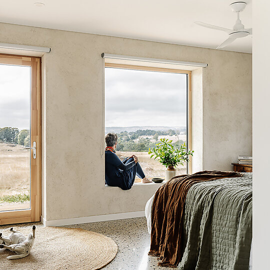 Interior photograph of Huff’n’Puff Haus by Marnie Hawson