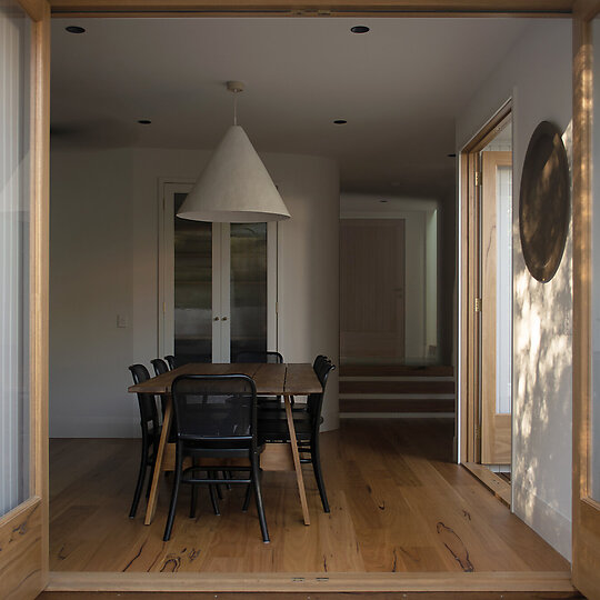 Interior photograph of 39S House by Andrew Noonan