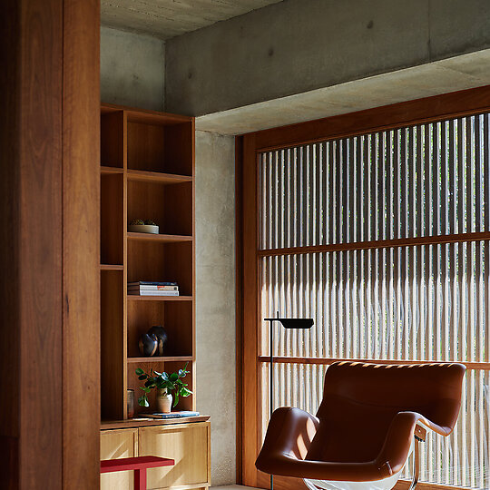 Interior photograph of Castlecrag Courtyard by Clinton Weaver