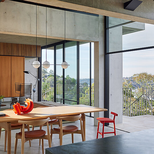 Interior photograph of Castlecrag Courtyard by Clinton Weaver