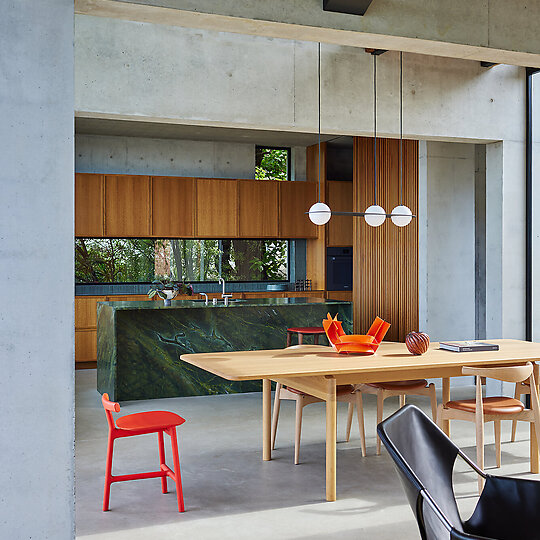 Interior photograph of Castlecrag Courtyard by Clinton Weaver