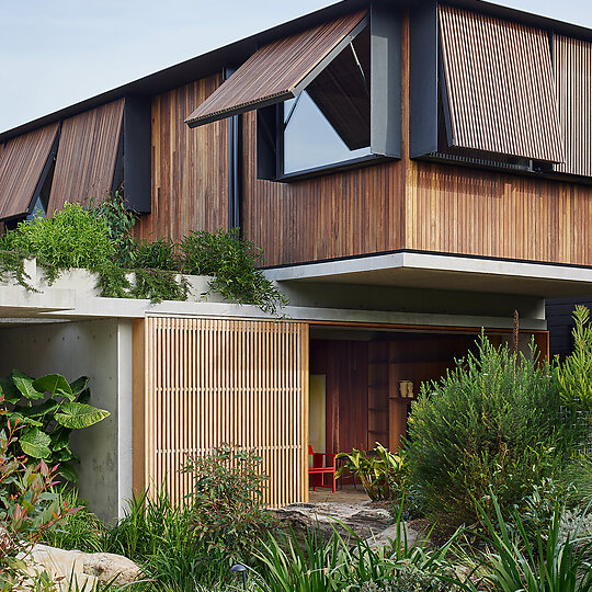 Interior photograph of Castlecrag Courtyard by Clinton Weaver