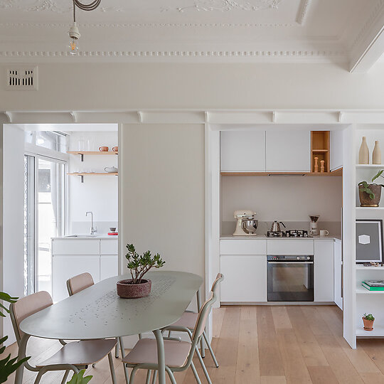 Interior photograph of Balmoral Apartment by Katherine Lu