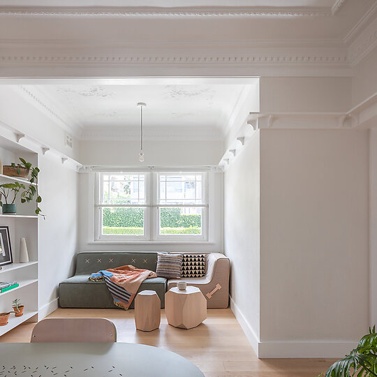 Interior photograph of Balmoral Apartment by Katherine Lu