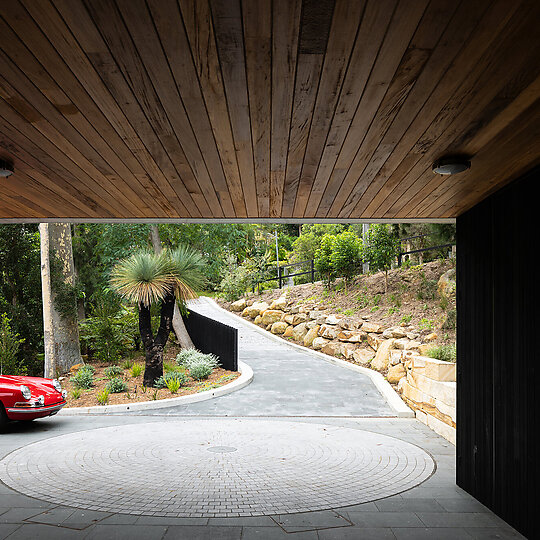 Interior photograph of Ripple House by Simon Whitbread