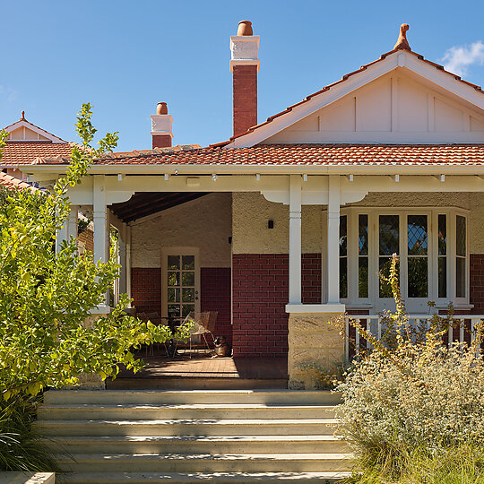 Interior photograph of Six Chimney House by CFJ