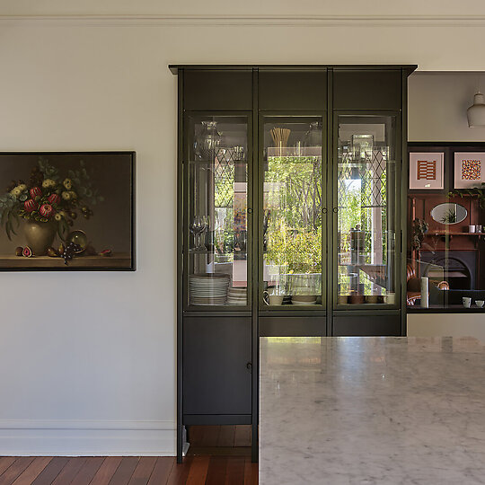 Interior photograph of Six Chimney House by CFJ