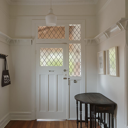 Interior photograph of Six Chimney House by CFJ