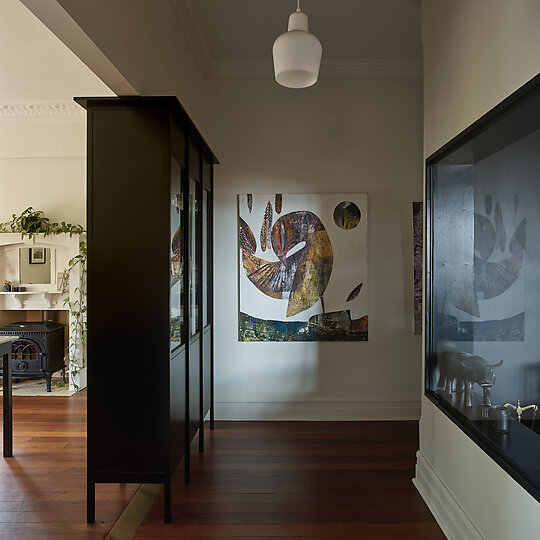 Interior photograph of Six Chimney House by CFJ